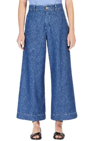 Max Mara Jeans, Dames, Blauw, M, Blauwe Jeans voor Vrouwen