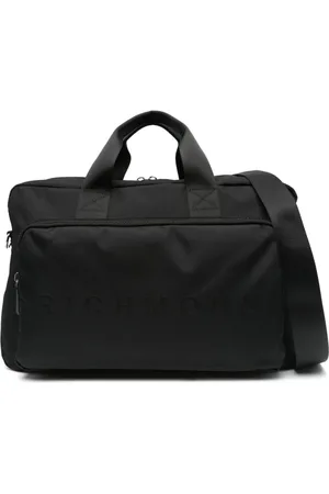 John Richmond Tassen, Heren, Zwart, ONE Size, Zwarte Stijlvolle Tassen Collectie