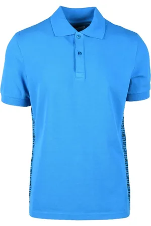 Bikkembergs Tops, Heren, Blauw, S, Katoen, Tshirt