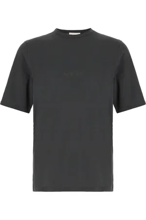 Saint Laurent Tops, Heren, Zwart, M, Katoen, Casual Katoenen T-Shirt voor Mannen