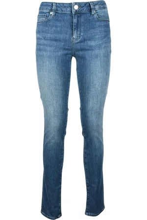 Moschino Jeans, Dames, Blauw, W30, Katoen, Skinny Jeans