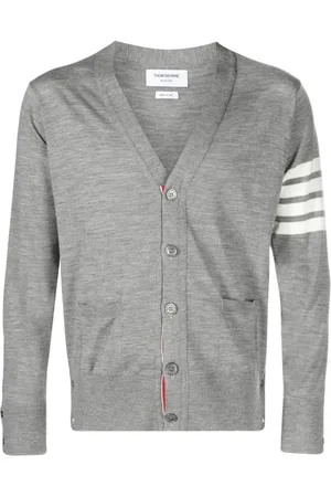Thom Browne Truien, Heren, Grijs, 2Xl, Cardigans