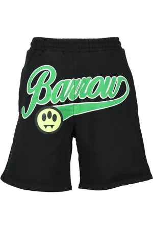 BARROW Korte broeken, Heren, Zwart, M, Katoen, Katoenen Bermuda Shorts