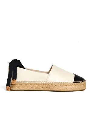 Tory Burch Schoenen, Dames, , 37 1/2 EU, Katoen, Stijlvolle Ballerina