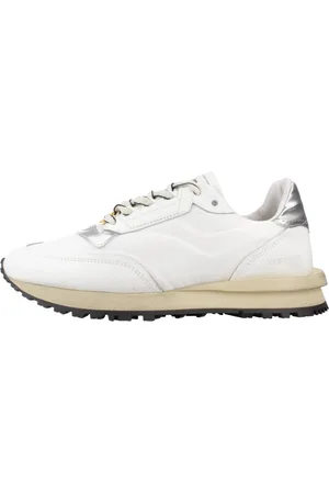 Hidnander Schoenen, Dames, Wit, 37 EU, Tenkei ART Sneakers
