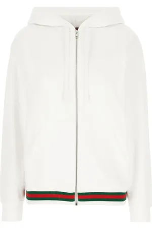 Gucci Sweatshirts & Hoodies, Dames, Wit, S, Stijlvolle Sweatshirts voor een Trendy Look