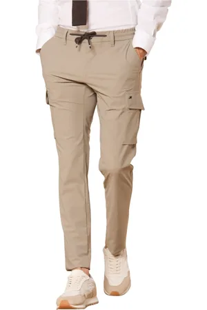 Masons Broeken, Heren, , XS, Slim Fit Cargo Broek in
