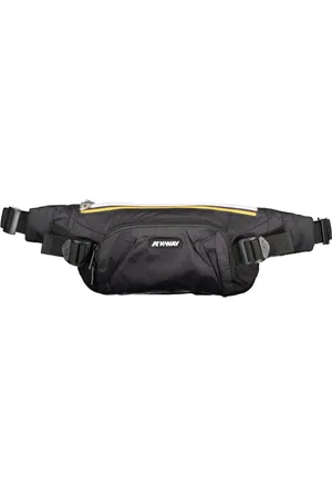 K-Way Tassen, unisex, Zwart, ONE Size, Verstelbare heuptas met kliksluiting