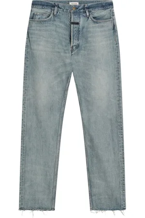 FEAR OF GOD Jeans, Heren, Blauw, W30, Denim, Regular Fit Denim Jeans