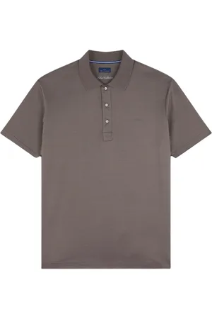 Paul & Shark Tops, Heren, Bruin, 3Xl, Khaki Polos Stijlvol Shirt