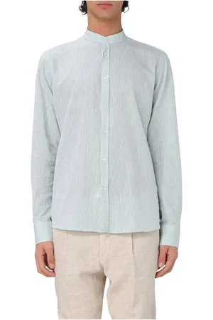 Manuel Ritz Overhemden, Heren, Groen, 3Xl, Katoen, Koreaanse Linnen Katoenen Overhemd