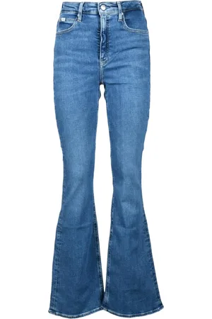 Calvin Klein Jeans, Dames, Blauw, W24, Katoen, Jeans