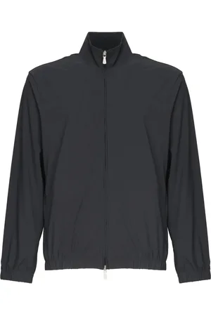 ELEVENTY Jassen, Heren, Blauw, L, Blauwe ritsjas met elastische zoom