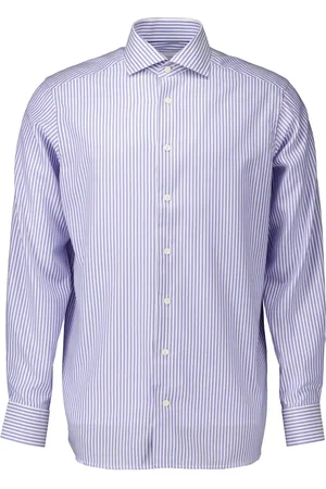 Eton Overhemden, Heren, Blauw, 2Xl, Lichtblauw overhemd lange mouw