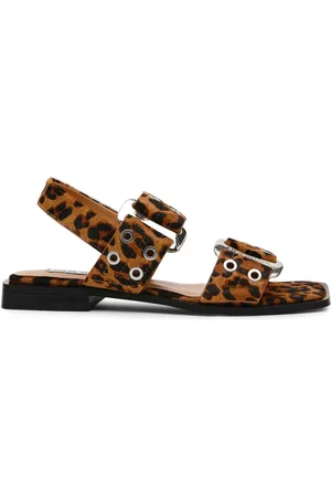 Steve Madden Schoenen, Dames, Bruin, 39 EU, Bruine Sandalen voor Stijlvolle Zomerse Look