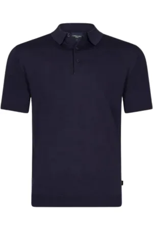 Cavallaro Napoli Tops, Heren, Blauw, L, Milo polos donkerblauw
