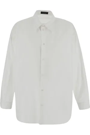 Balenciaga Blouses & Shirts, Heren, Wit, L, Herenmode Shirt