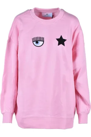Chiara Ferragni Sweatshirts & Hoodies, Dames, Roze, M, Katoen, Maglia