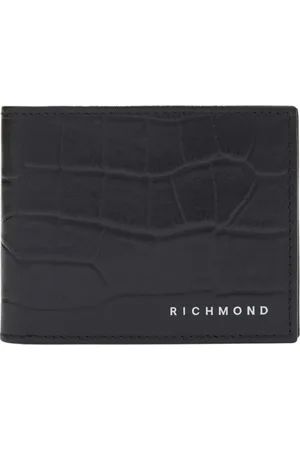 John Richmond Accessoires, unisex, Zwart, ONE Size, Leer, Wallets & Cardholders