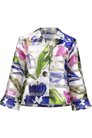 Joseph Ribkoff Jassen, Dames, Veelkleurig, 2Xl, Polyester, Elegante Jas