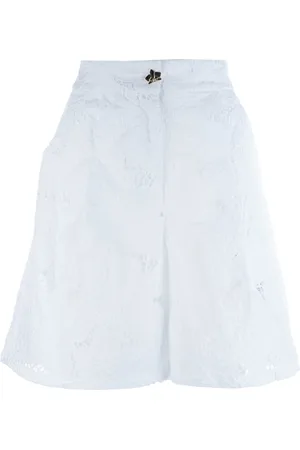 GENNY Korte broeken, Dames, Wit, S, Katoen, Korte shorts voor mannen en vrouwen
