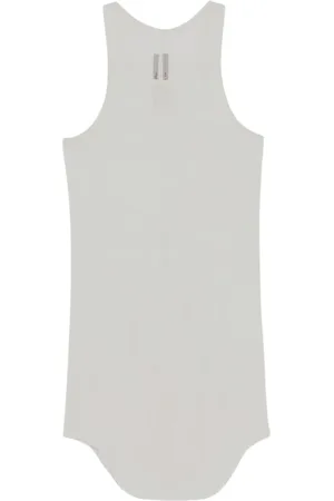 Rick Owens Tops, Heren, Wit, M, Heren Mode T-shirt