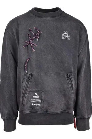 MAUNA KEA Sweatshirts & Hoodies, Heren, Zwart, XL, Katoen, Sweatshirt
