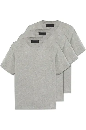 FEAR OF GOD Tops, Heren, Grijs, S, Katoen, Driepack T-shirts
