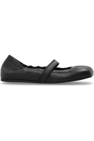 vic matiè Schoenen, Dames, Zwart, 41 EU, Leer, Leren balletflats