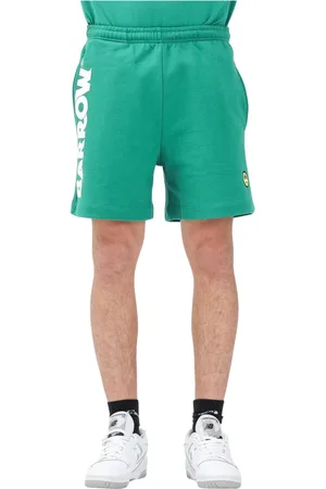 BARROW Korte broeken, unisex, Groen, XL, Groene Sportieve Shorts Lente Zomer