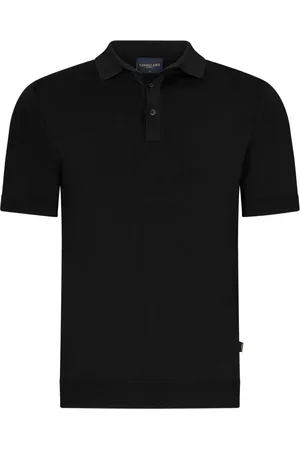Cavallaro Napoli Tops, Heren, Zwart, 2Xl, Casco Polo Zwart