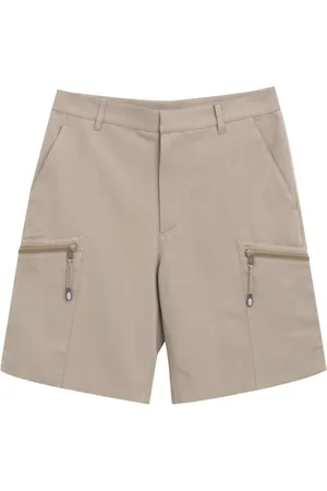 Dior Korte broeken, Heren, , S, Katoen, Cargo Shorts met ritssluiting zakken