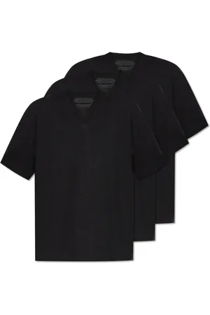 FEAR OF GOD Tops, Heren, Zwart, XL, Katoen, Driepak T-shirts