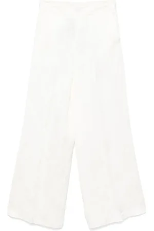 Twin-Set Broeken, Dames, Wit, XS, Witte Broek voor Vrouwen