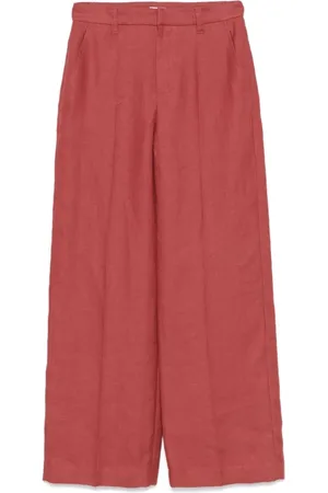 Brunello Cucinelli Broeken, Dames, Rood, S, Stijlvolle broeken