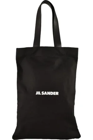 Jil Sander Tassen, Heren, Zwart, ONE Size, Katoen, Tas
