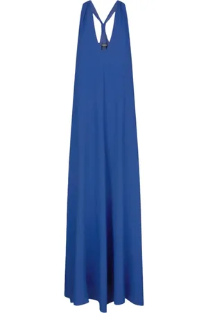 Dondup Kleedjes, Dames, Blauw, M, Denim, Blauwe Denim Jeans