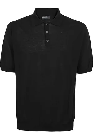 BALLANTYNE Tops, Heren, Zwart, 2Xl, Katoen, Blauwe T-shirts & Polos voor mannen