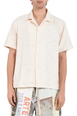Arte Antwerp Overhemden, Heren, , 2Xl, Katoen, Gehaakt Gebreid Shirt