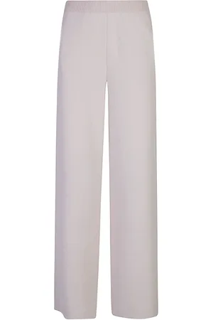 ELEVENTY Broeken, Dames, Grijs, M, Katoen, Kasjmier Katoen Elastische Broek