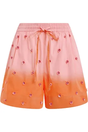 Essentiel Antwerp Korte broeken, Dames, Roze, XS, Roze Hichigan Shorts