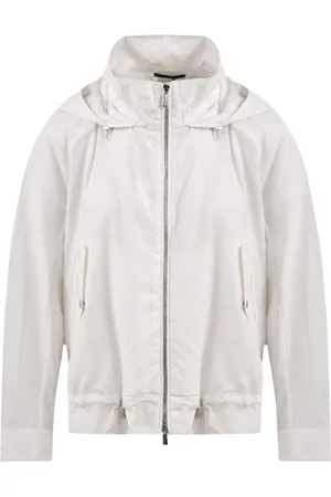 MOORER Jassen, Dames, Wit, XL, Witte Winterjas Rya-Wfc