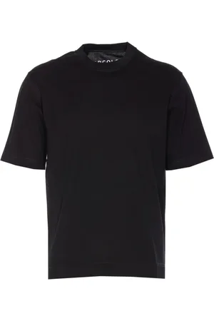 Circolo Tops, Heren, Zwart, XL, Zwarte Pique T-shirt