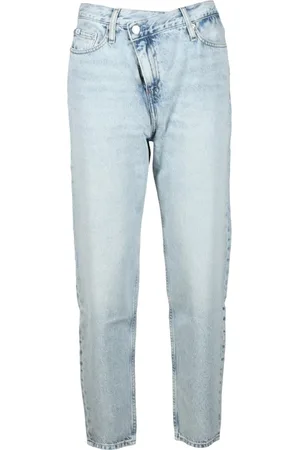 Calvin Klein Jeans, Dames, Blauw, W30, Katoen, Denim Jeans 100% Katoen