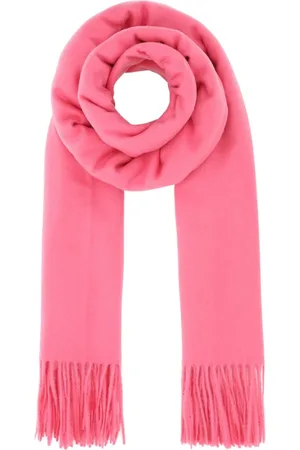 Alexander McQueen Accessoires, Dames, Roze, ONE Size, Kasjmier, Gezellige Winter Sjaal - Roze Kasjmiermix