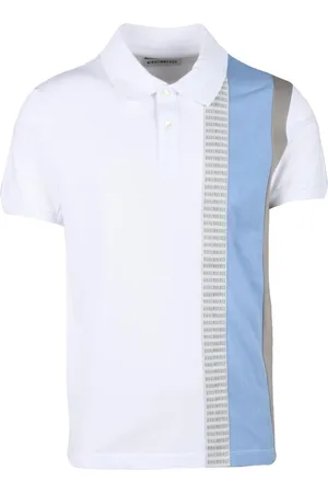 Bikkembergs Tops, Heren, Wit, 2Xl, Katoen, Katoen Elastaan Polo Shirt