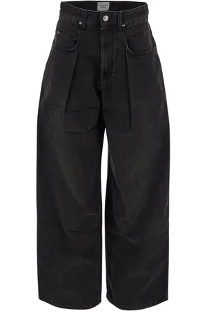 Isabel Marant Jeans, Dames, Zwart, S, Stijlvolle Rachelle Broek voor Vrouwen