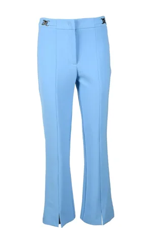 SIMONA CORSELLINI Broeken, Dames, Blauw, M, Katoen, Broek