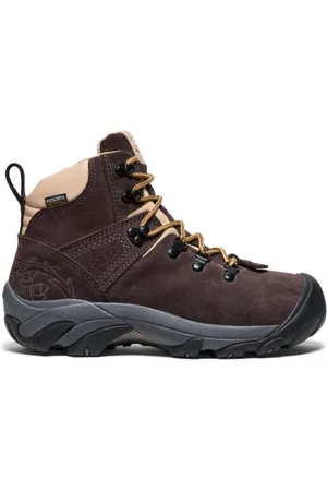 Keen Sport, Dames, Bruin, 38 1/2 EU, Leer, Pyreneeën Waterdichte Wandelschoen