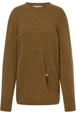 Serafini Truien, Dames, Bruin, L, Stretch viscose jurk